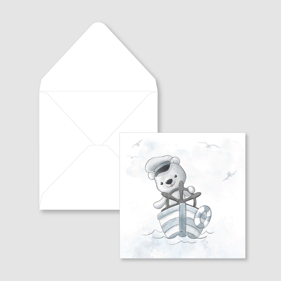 Teddy The Sailor Card