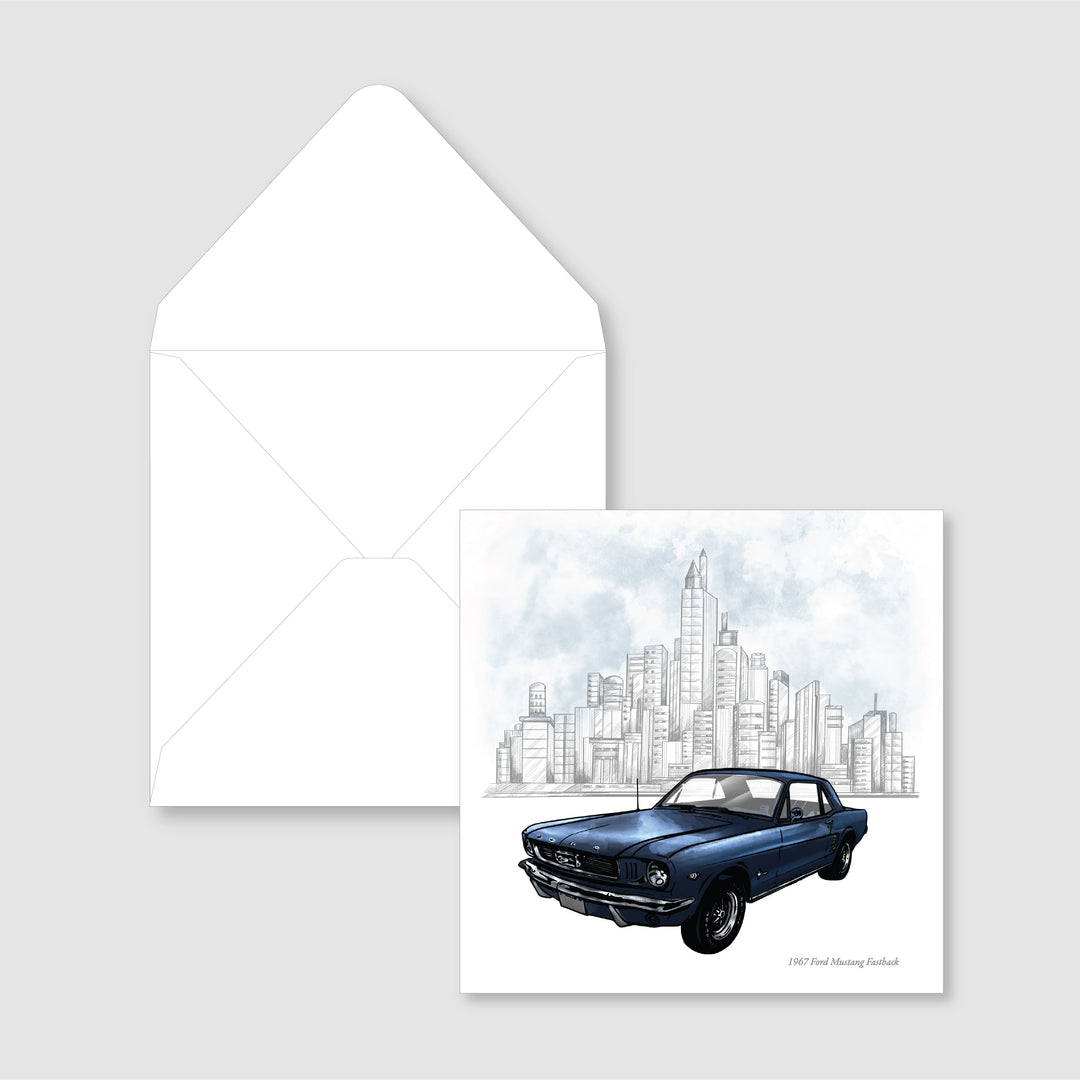 Ford Mustang Card
