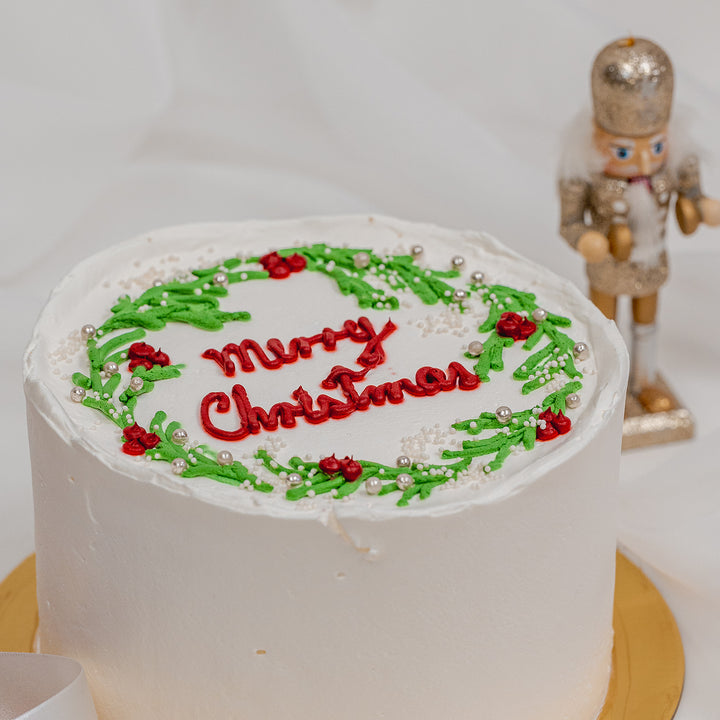 Holiday White Fruitcake (Vegan & Eggless)