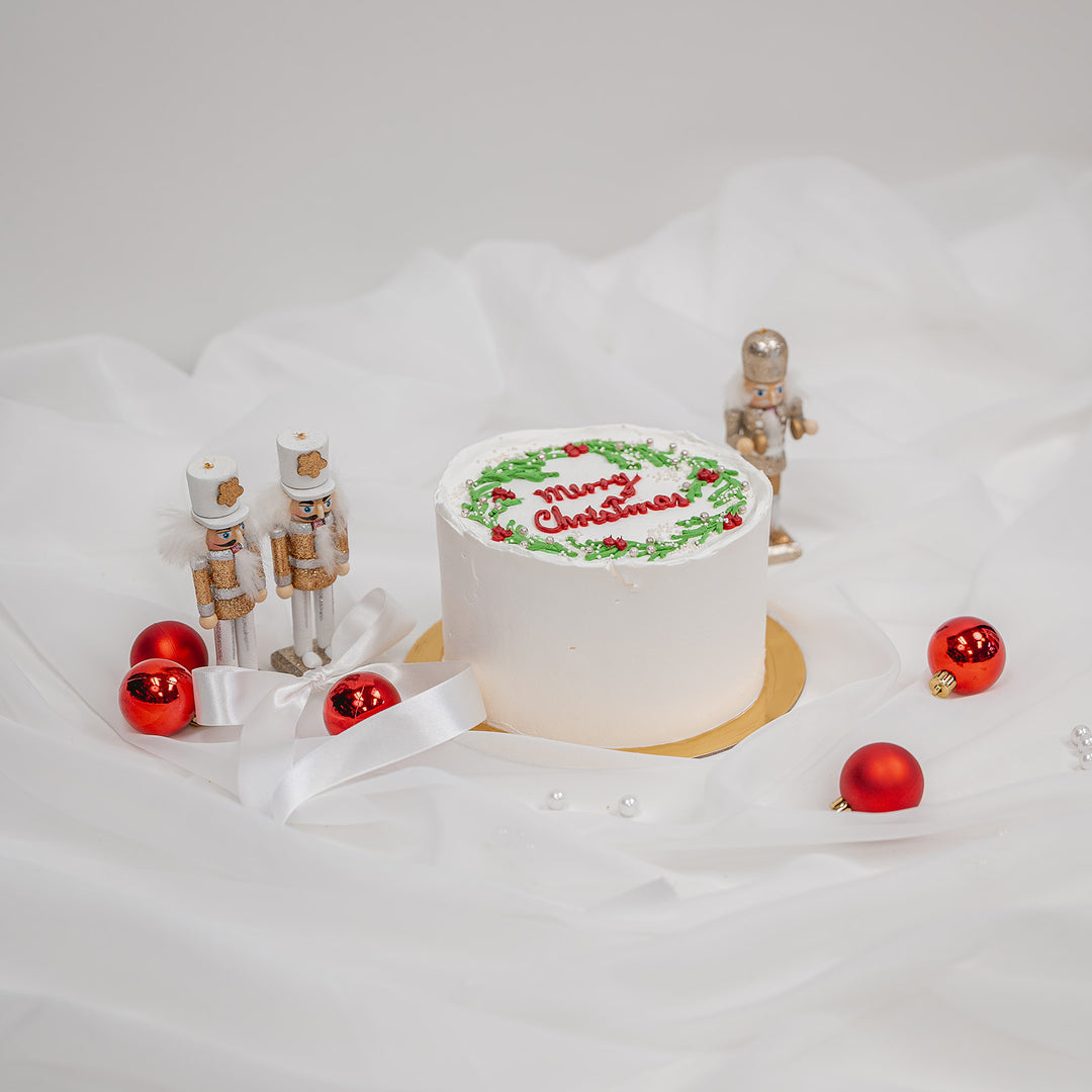 Holiday White Fruitcake (Vegan & Eggless)