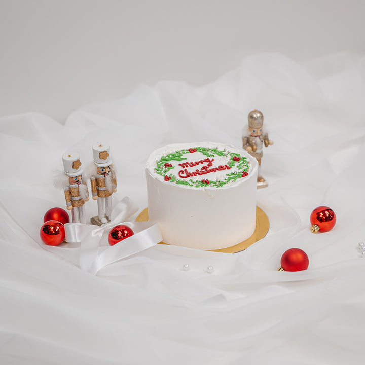 Holiday White Fruitcake (Vegan & Eggless)