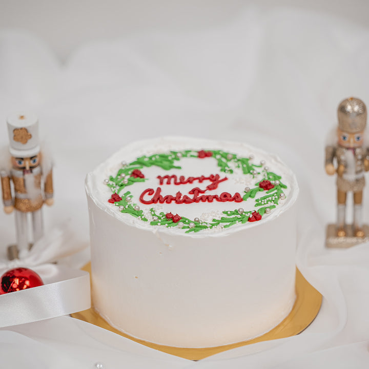 Holiday White Fruitcake (Vegan & Eggless)