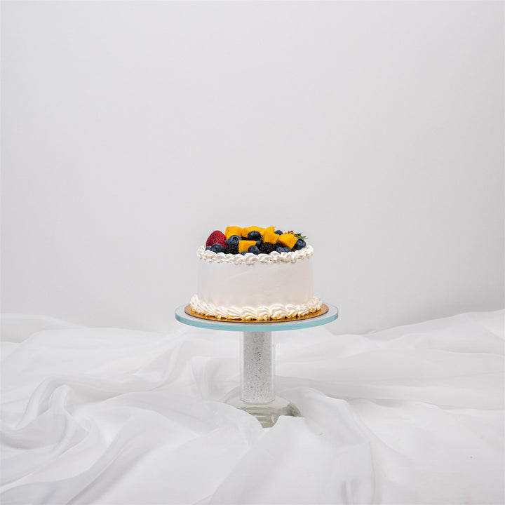 Triple Berry Mango Cake