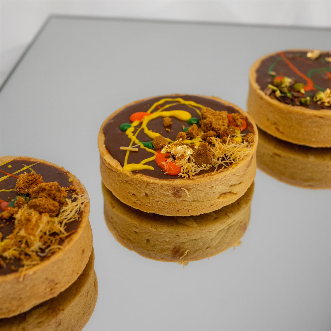Dubai Chocolate Tarts
