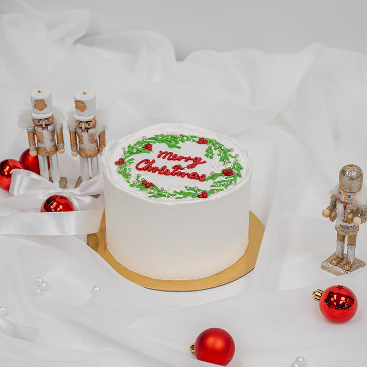 Holiday White Fruitcake (Vegan & Eggless)