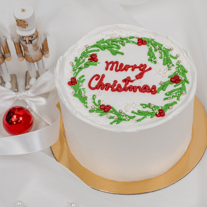 Holiday White Fruitcake (Vegan & Eggless)