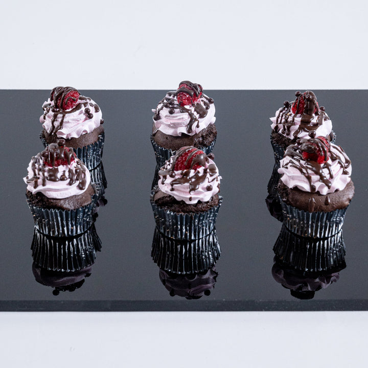 Chocolate Raspberry Truffle Cupcakes