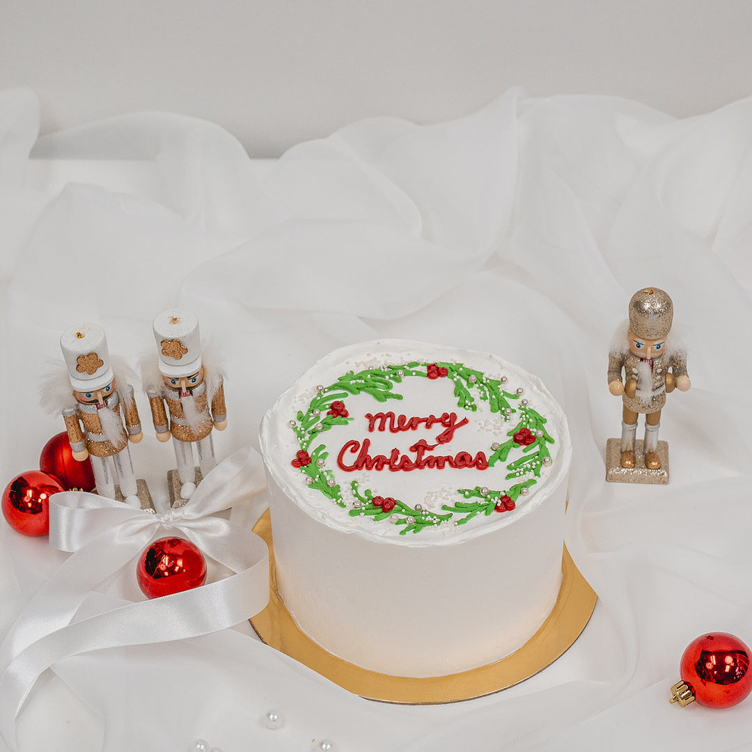 Holiday White Fruitcake (Vegan & Eggless)
