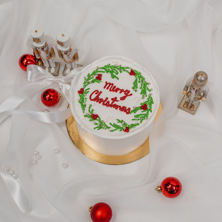 Holiday White Fruitcake (Vegan & Eggless)