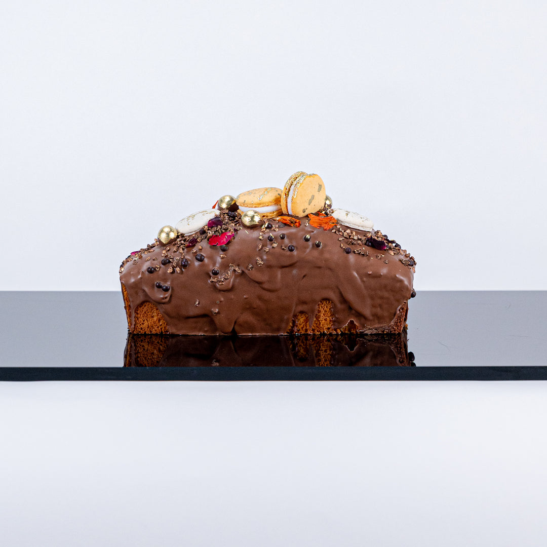 Chocolate Orange Blossom Pound Cake