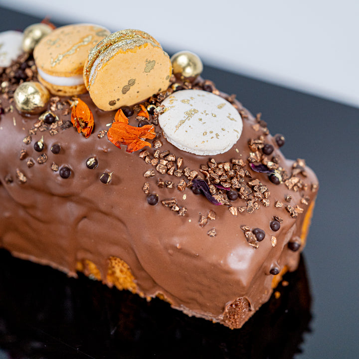 Chocolate Orange Blossom Pound Cake