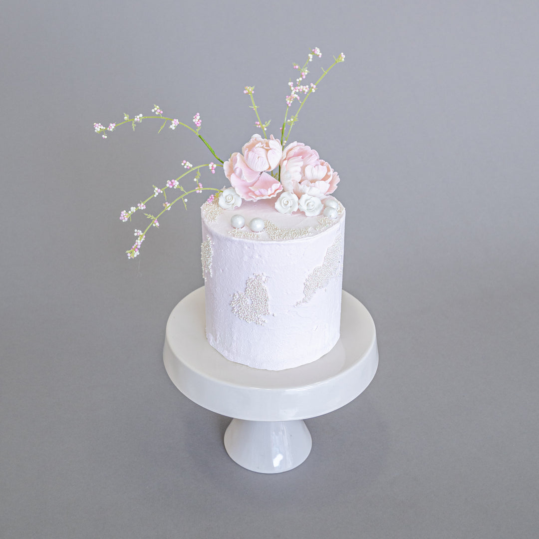 The Blushing Peonies - 2 Tier