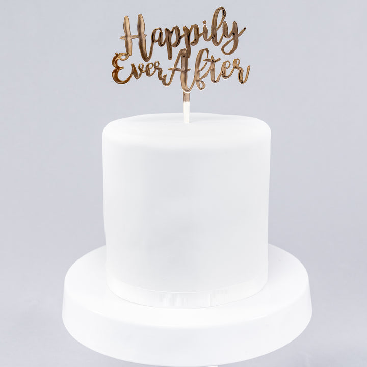 Happily Ever After Topper (Gold)