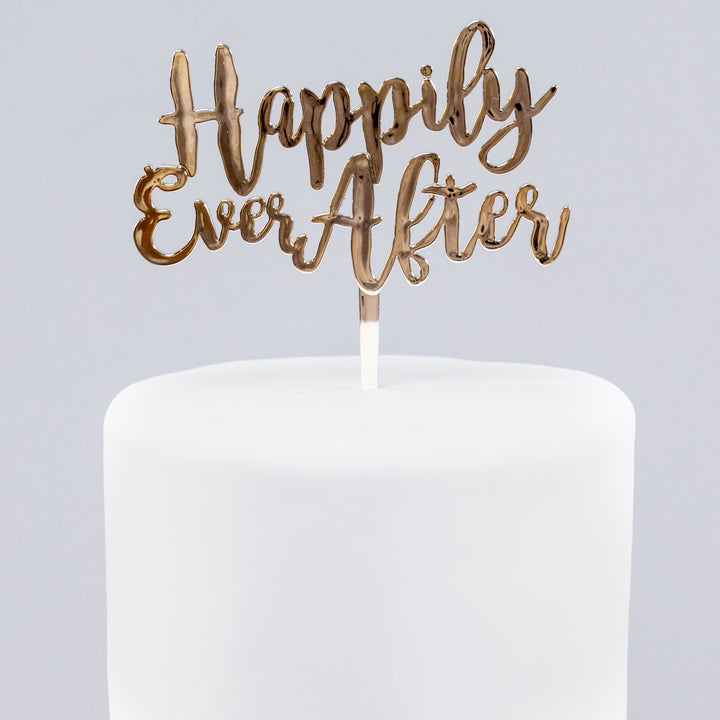 Happily Ever After Topper (Gold)