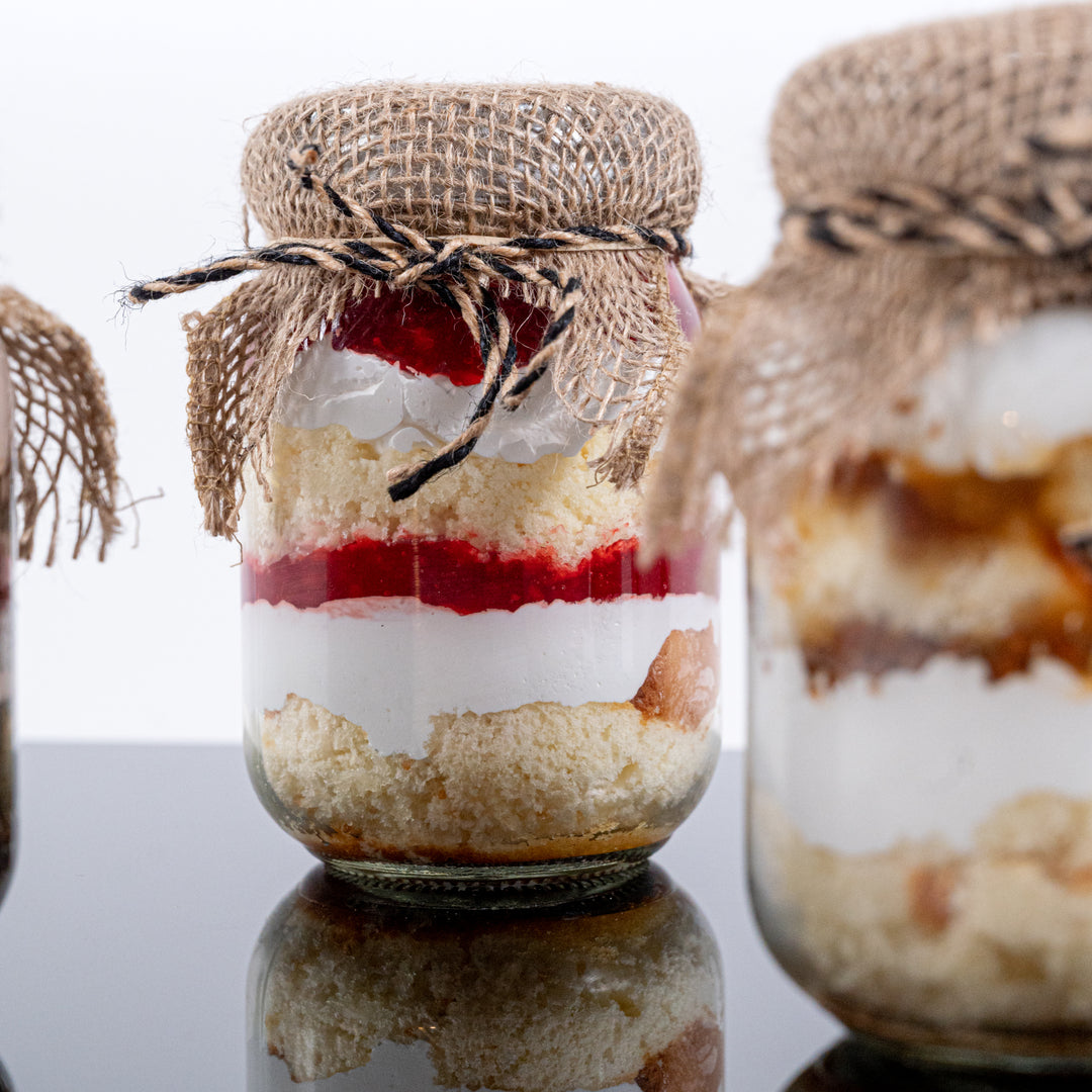 Assorted Cake Jars