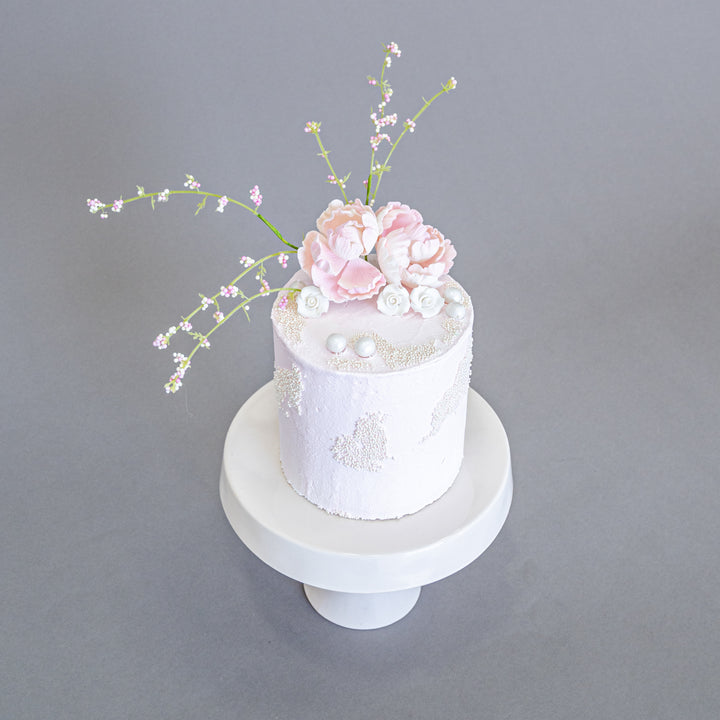 The Blushing Peonies - 2 Tier