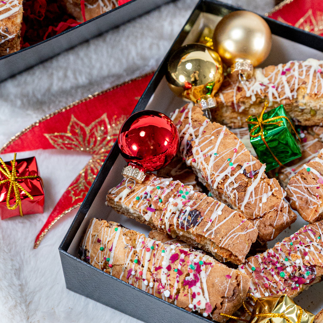 Holiday Biscotti Box