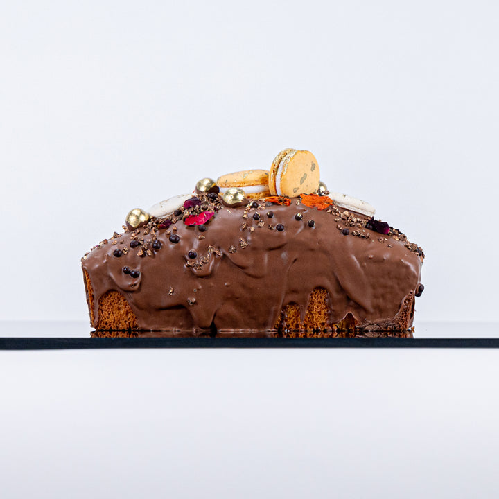 Chocolate Orange Blossom Pound Cake