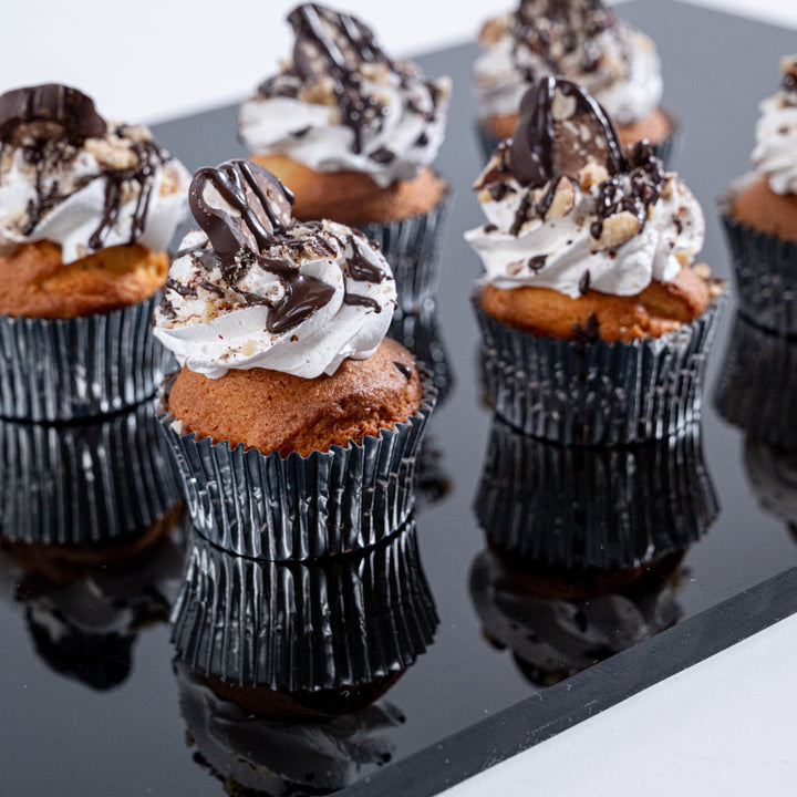 Vanilla Hazelnut Cream Cupcakes