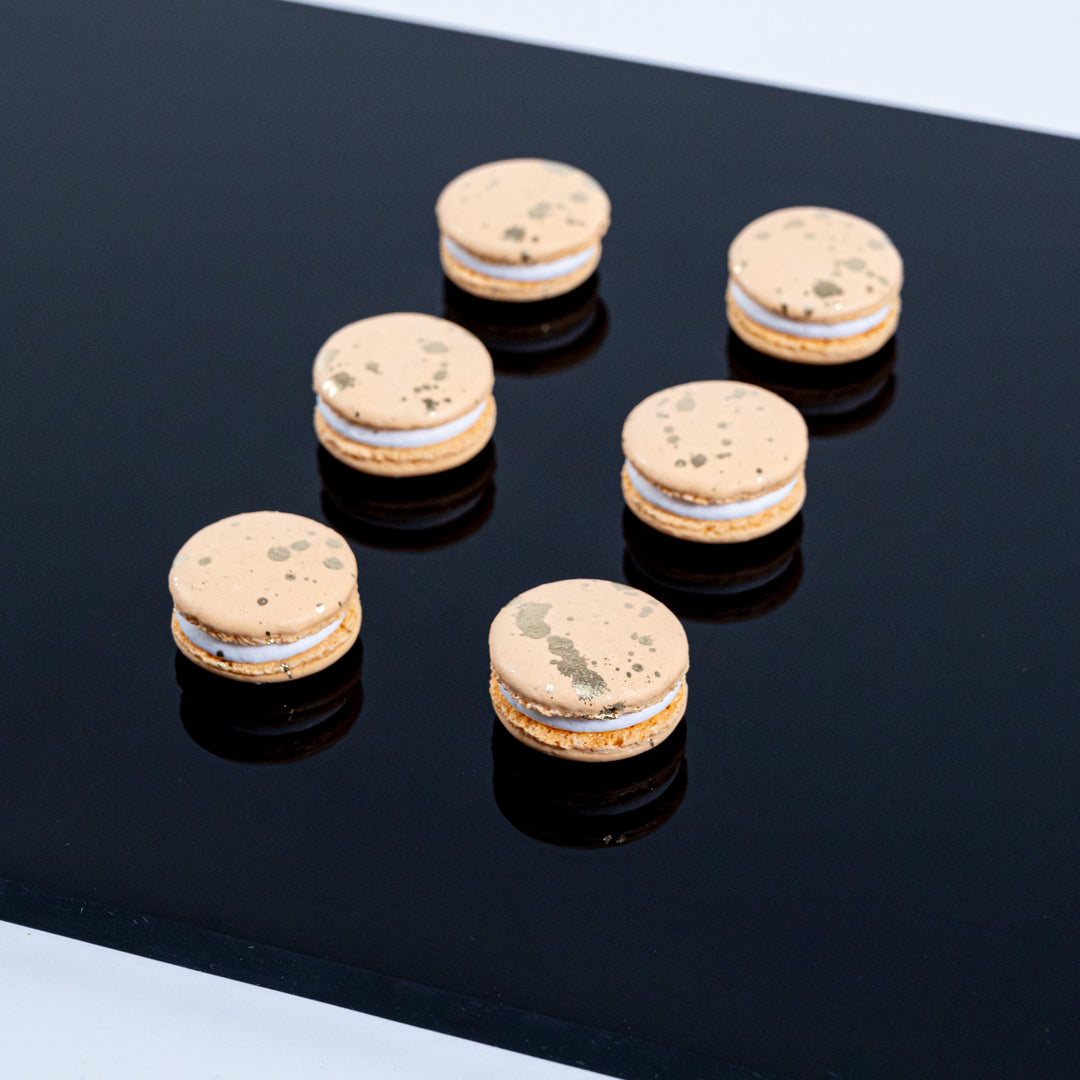 Orange Almond Cream Macarons