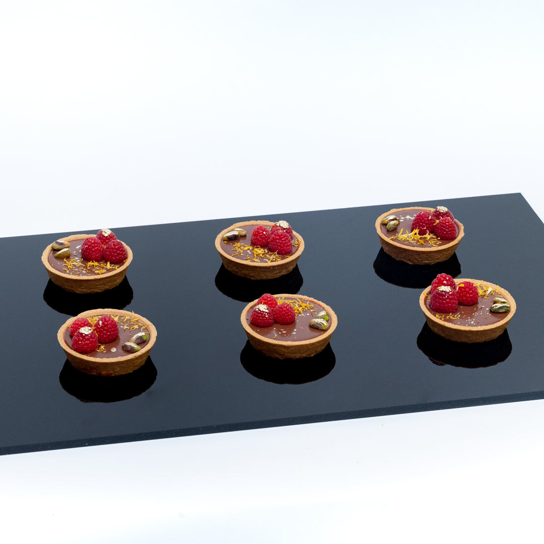 Belgian Chocolate Raspberry Tart - $7.00