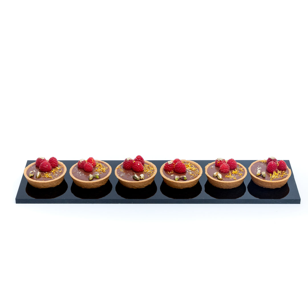 Belgian Chocolate Raspberry Tart - $7.00