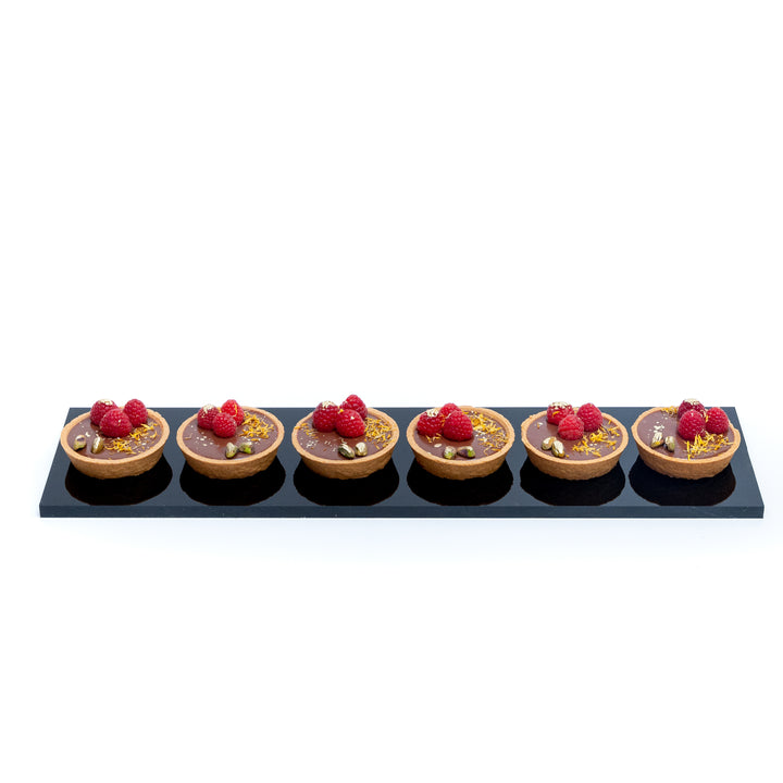 Belgian Chocolate Raspberry Tart - $7.00