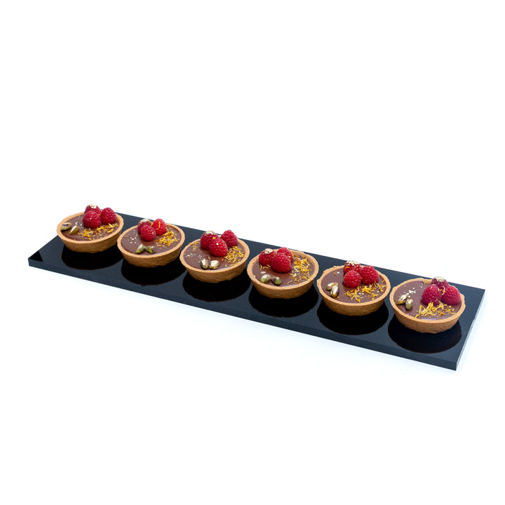 Belgian Chocolate Raspberry Tart - $7.00
