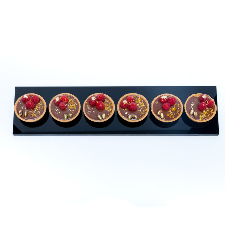 Belgian Chocolate Raspberry Tart - $7.00