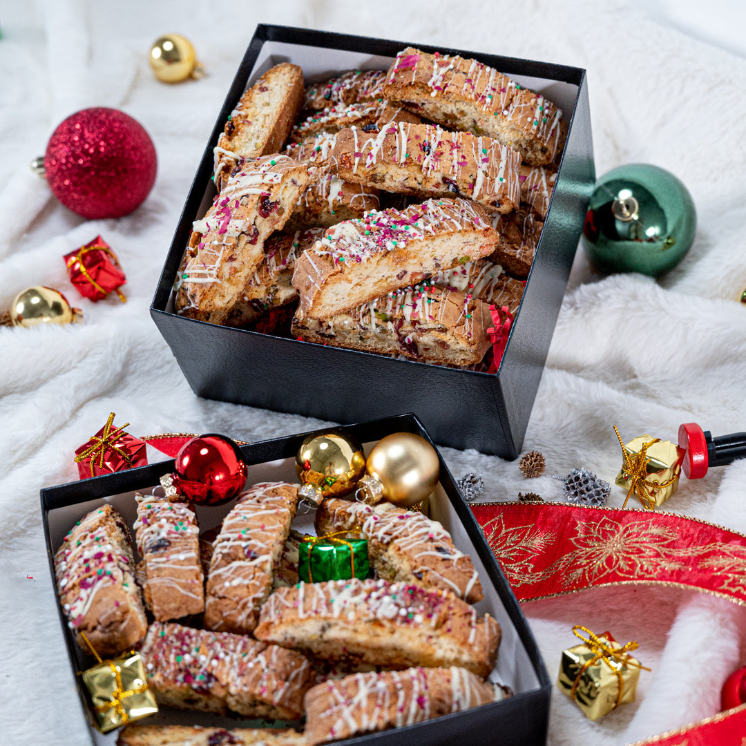 Holiday Biscotti Box