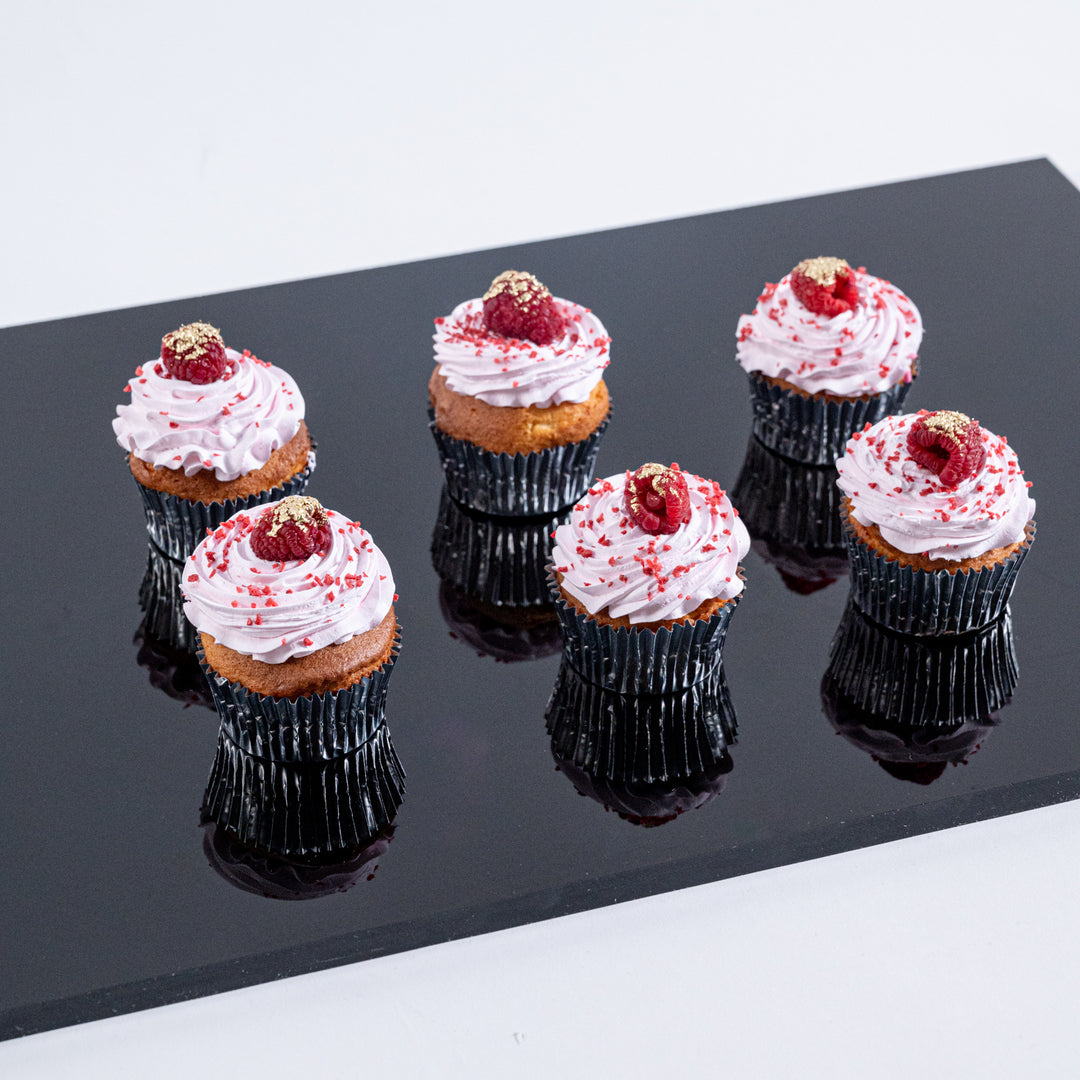 Raspberry White Chocolate Cream Cupcakes
