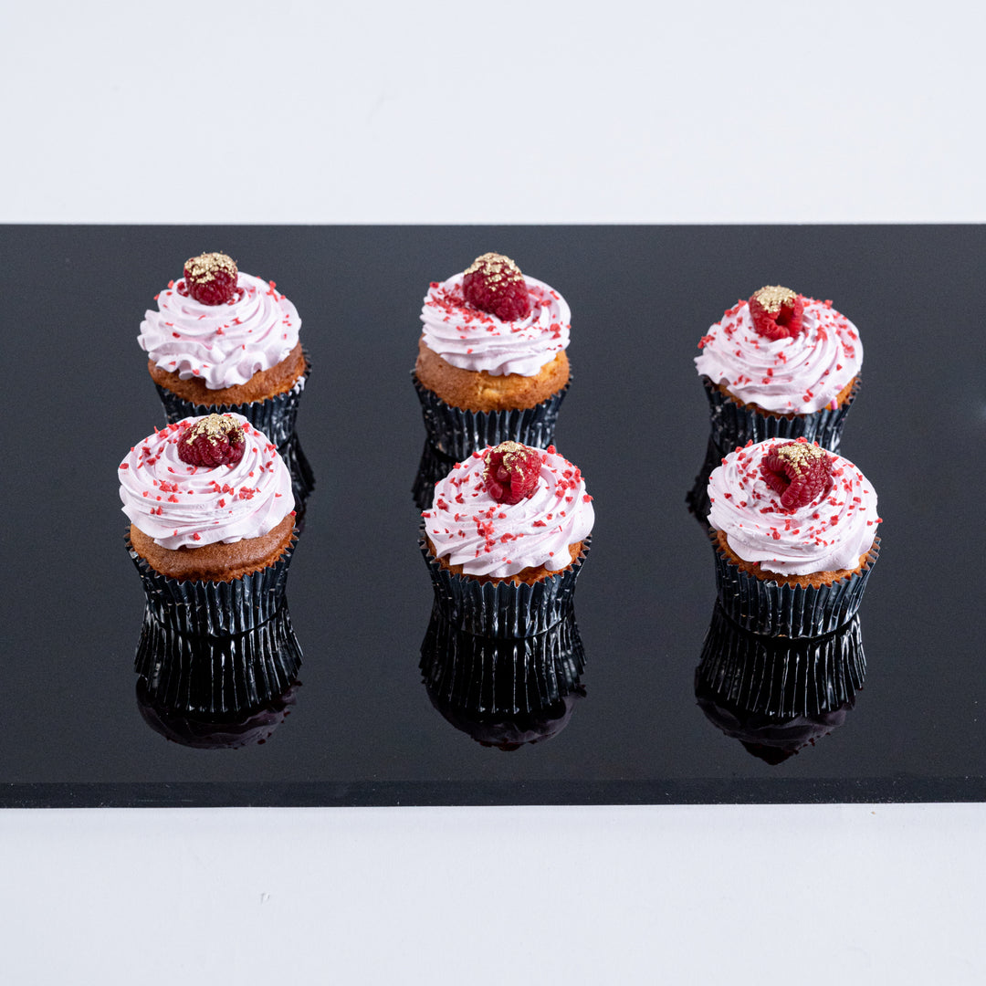 Raspberry White Chocolate Cream Cupcakes