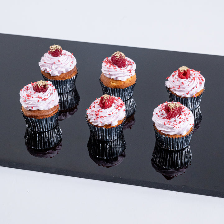 Raspberry White Chocolate Cream Cupcakes