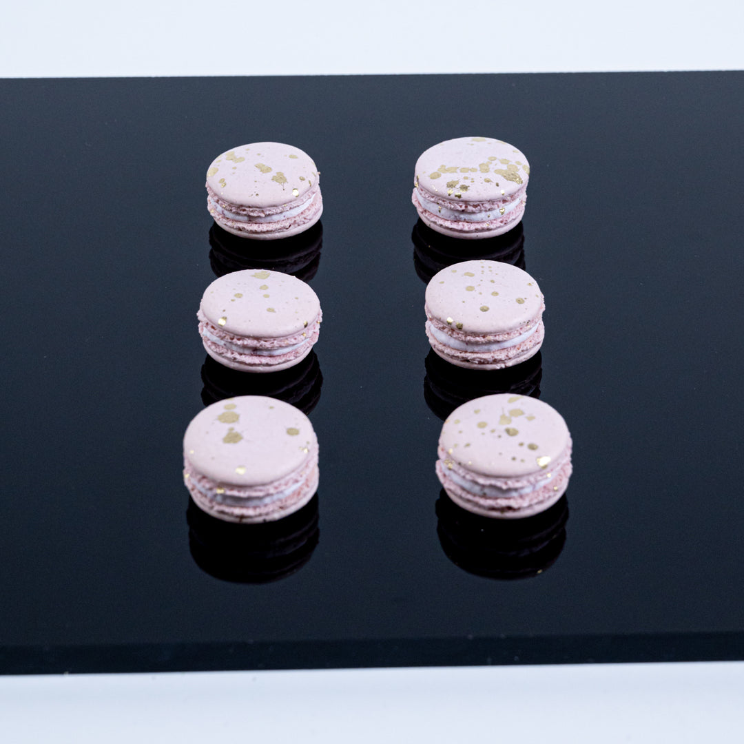 Rose Water Macarons
