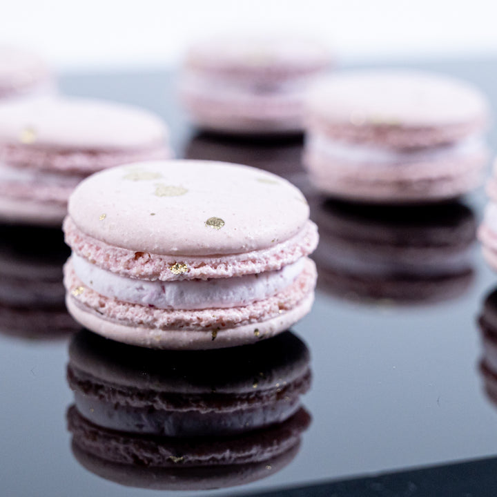 Rose Water Macarons