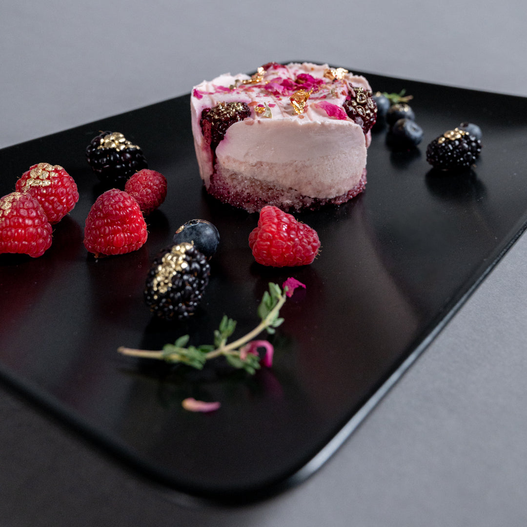 Berry & Ruby Chocolate Champagne Cake