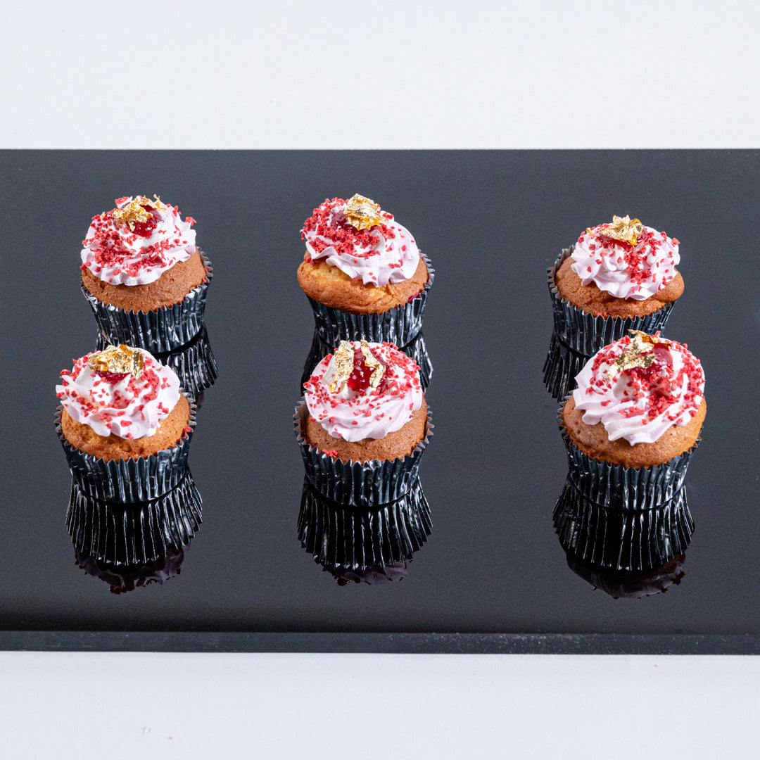 Strawberry Jelly Cupcakes
