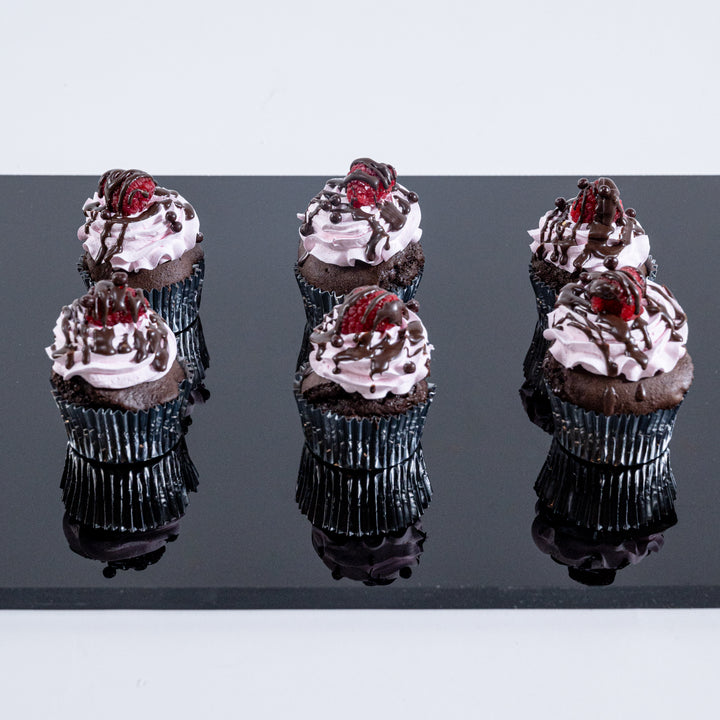 Chocolate Raspberry Truffle Cupcakes