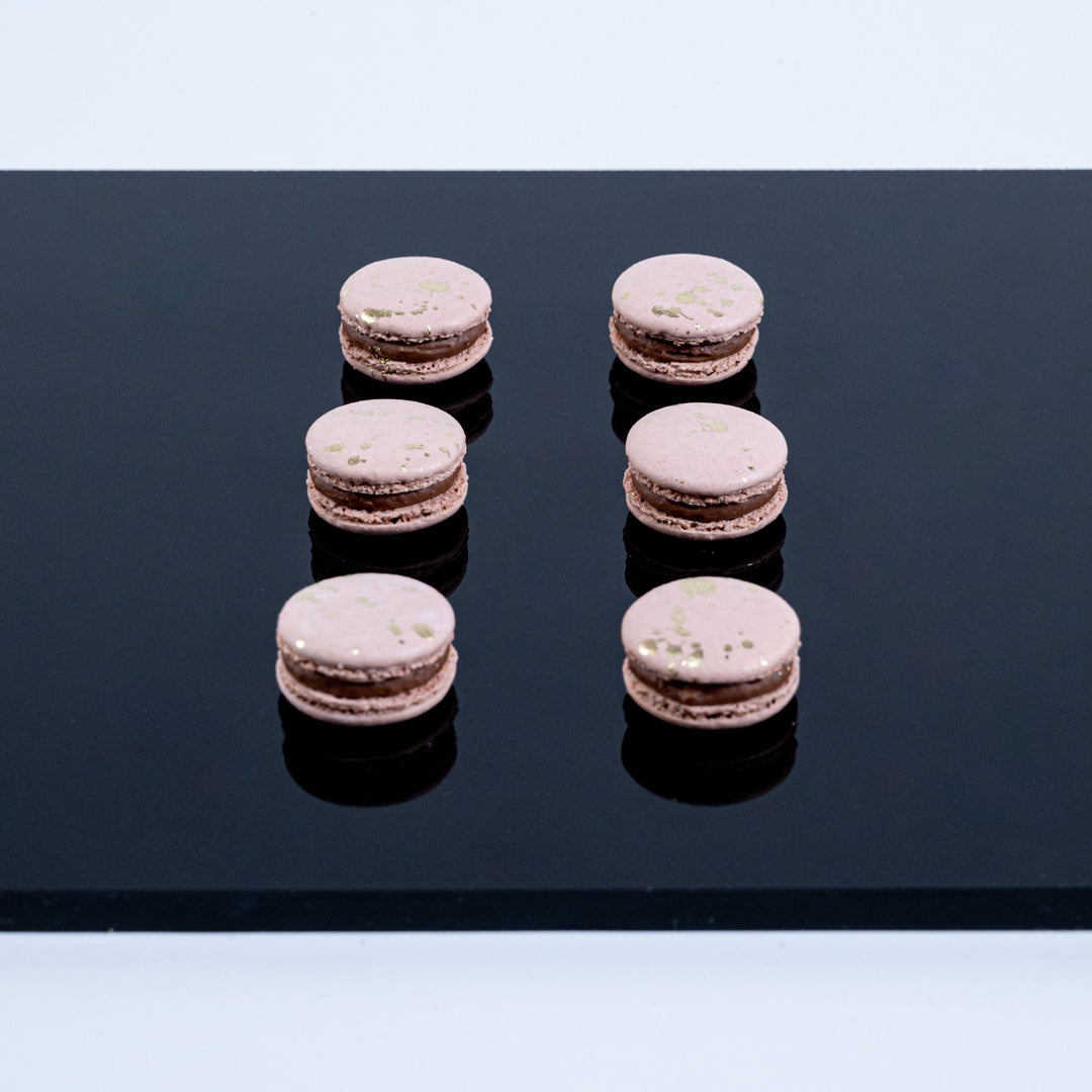 Hazelnut Praline Macarons