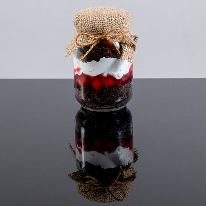 Gourmet Black Forest Cake Jar
