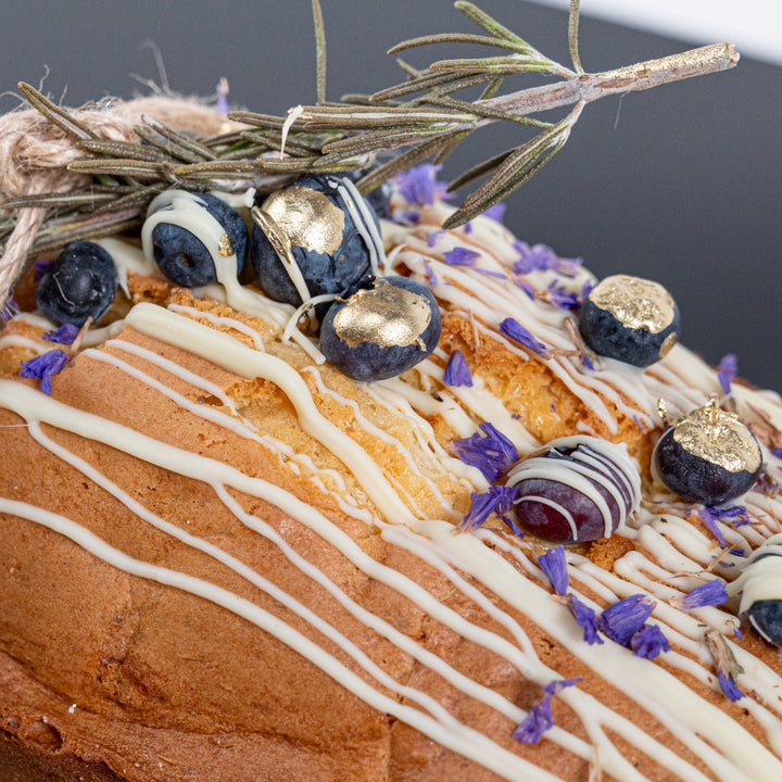 Blueberry Lemon Loaf Tea Cake