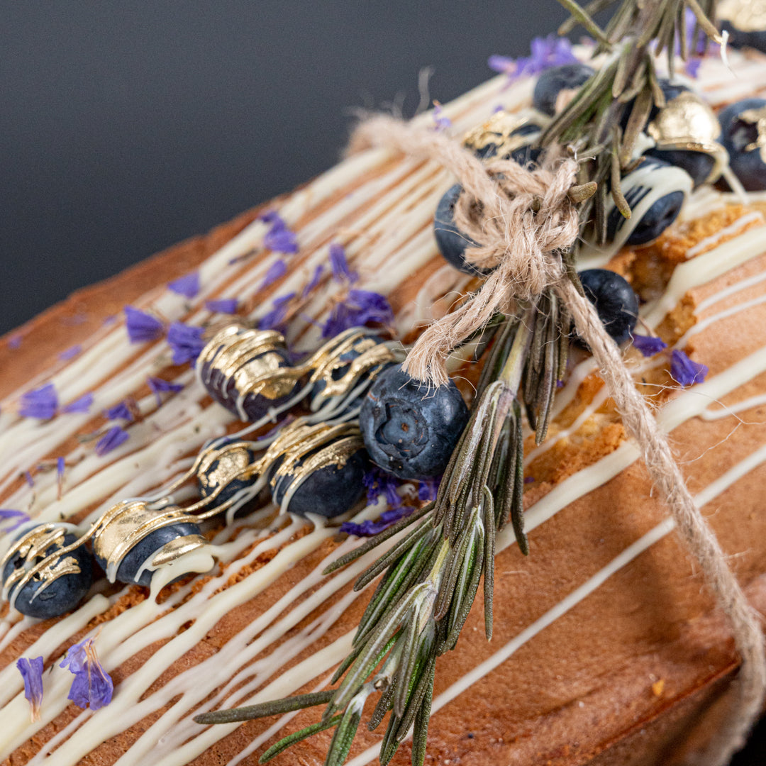 Blueberry Lemon Loaf Tea Cake