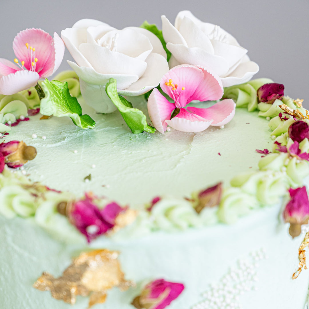 The Rose Butterfly (Vegan & Eggless)
